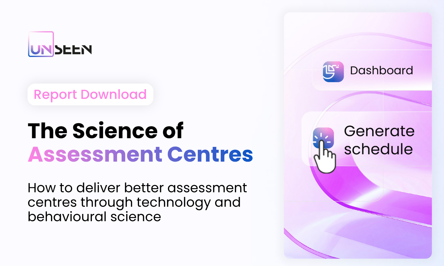 Report download: The Science of Assessment Centres